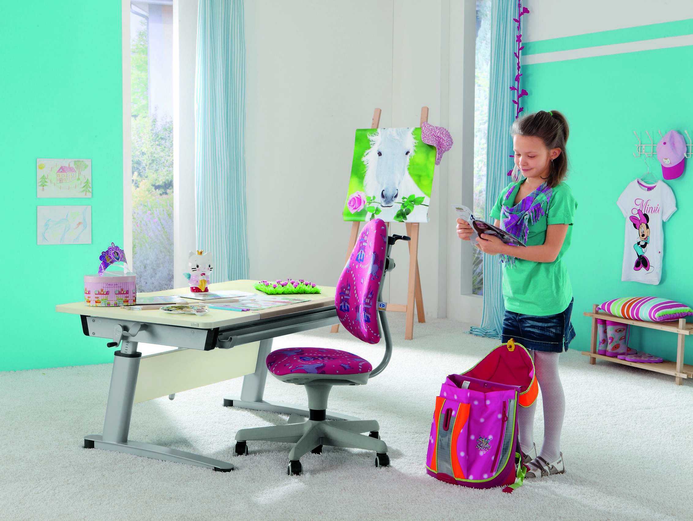 Советы по выбору стульев для письменных столов в детскую комнату