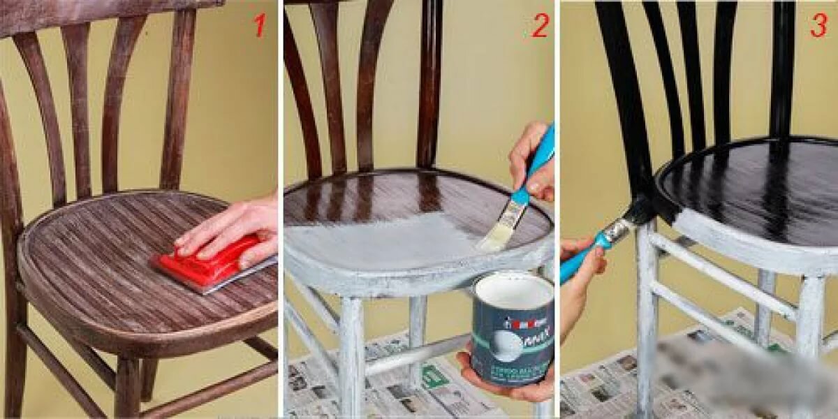 4 супер-способа преображения стула и табуретки своими руками