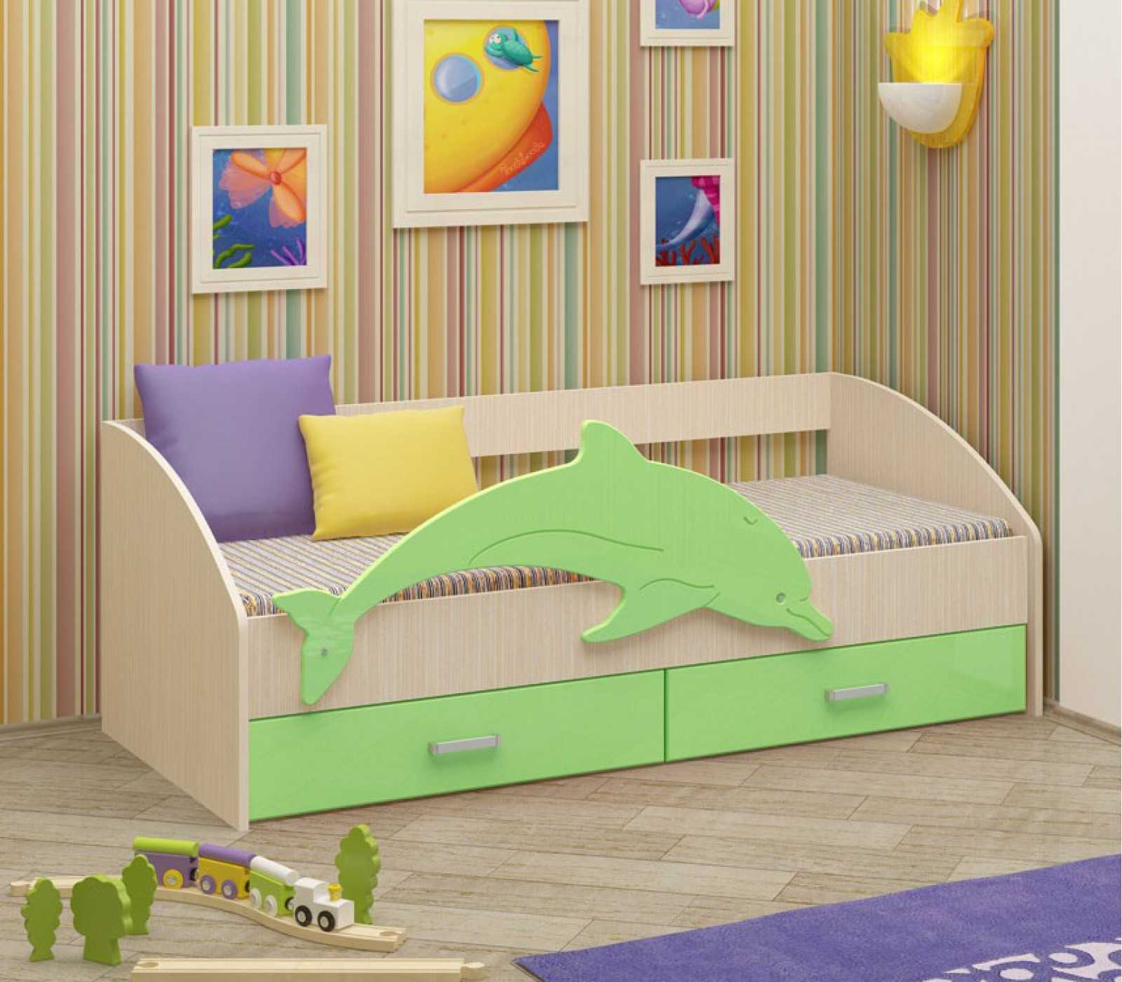 Детская кровать "дельфин"