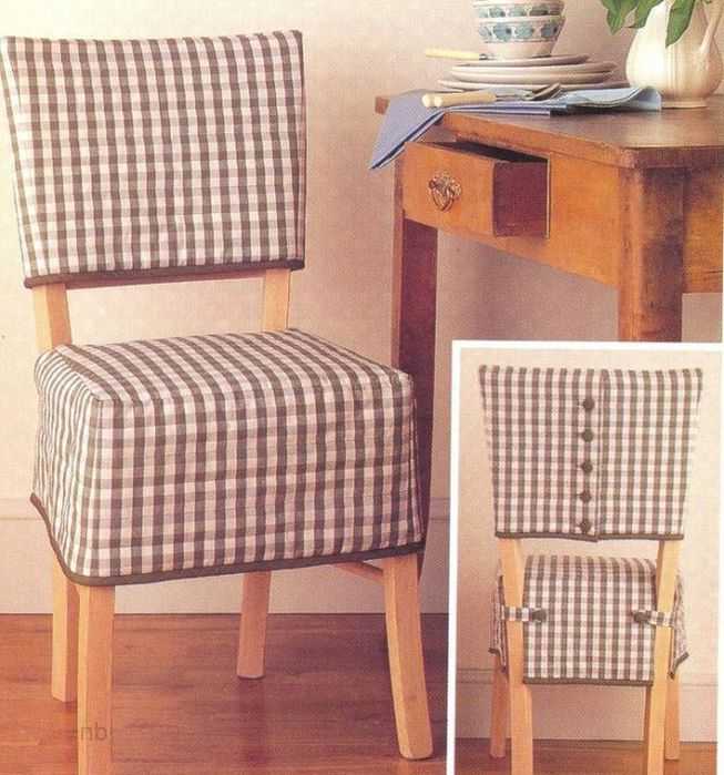 Чехлы на стулья своими руками — способы пошива, пошаговые инструкции и примеры создания чехлов (120 фото)