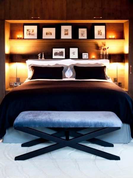 Как подобрать вместительный и стильный шкаф вокруг кровати в спальни