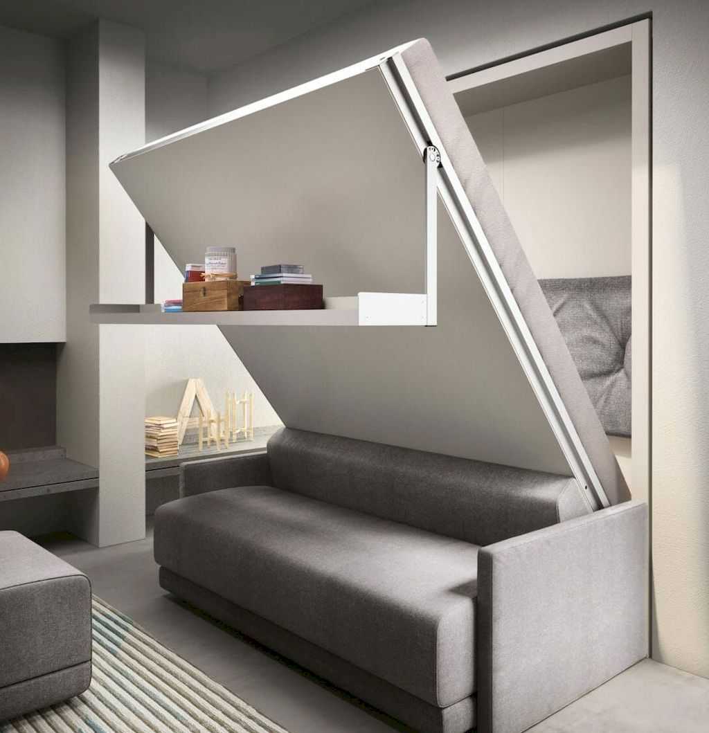 Идеи для малогабаритных квартир – дизайн спальни-гостиной