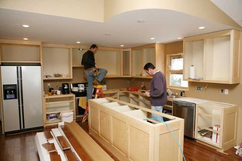 Изготовление своими руками кухонной мебели, тонкости процесса