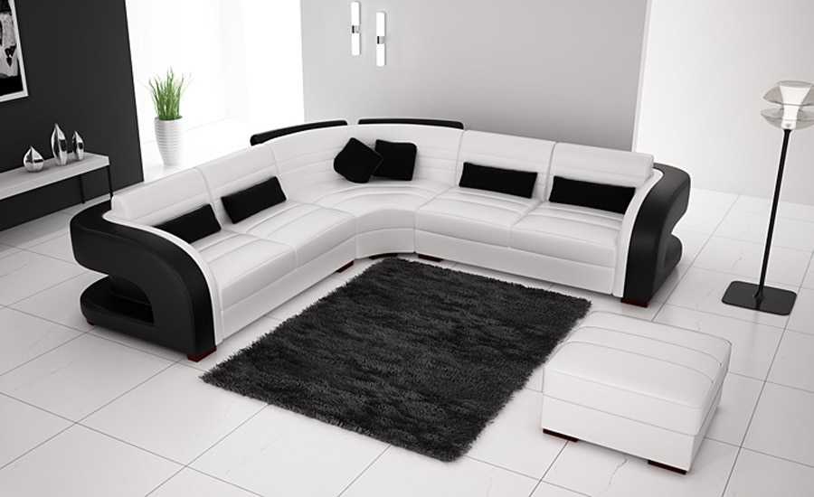 Черный диван в интерьере — примеры стильного и практичного дизайна. 80 фото современных моделей 2018 года