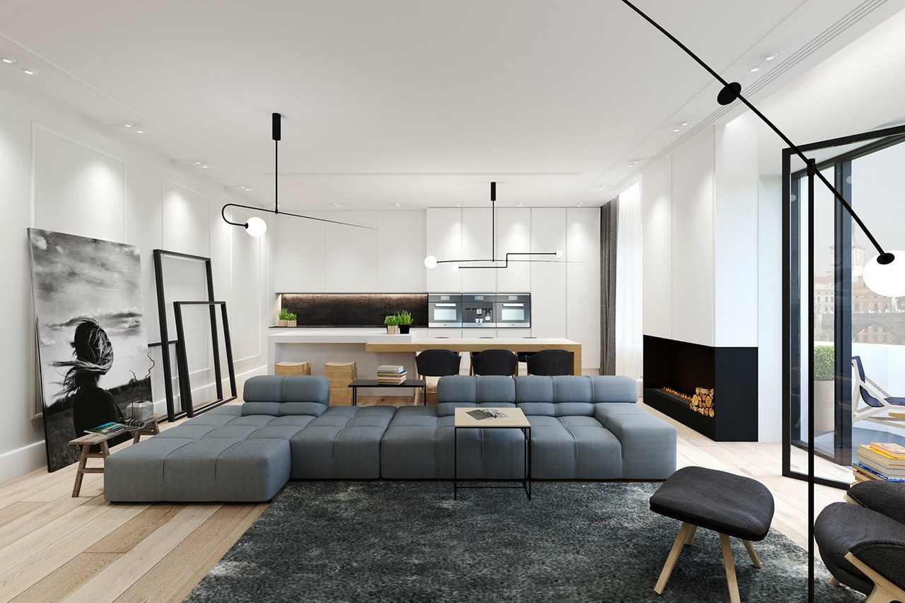 Современная мебель в стиле минимализм | интерьер и дизайн комнат