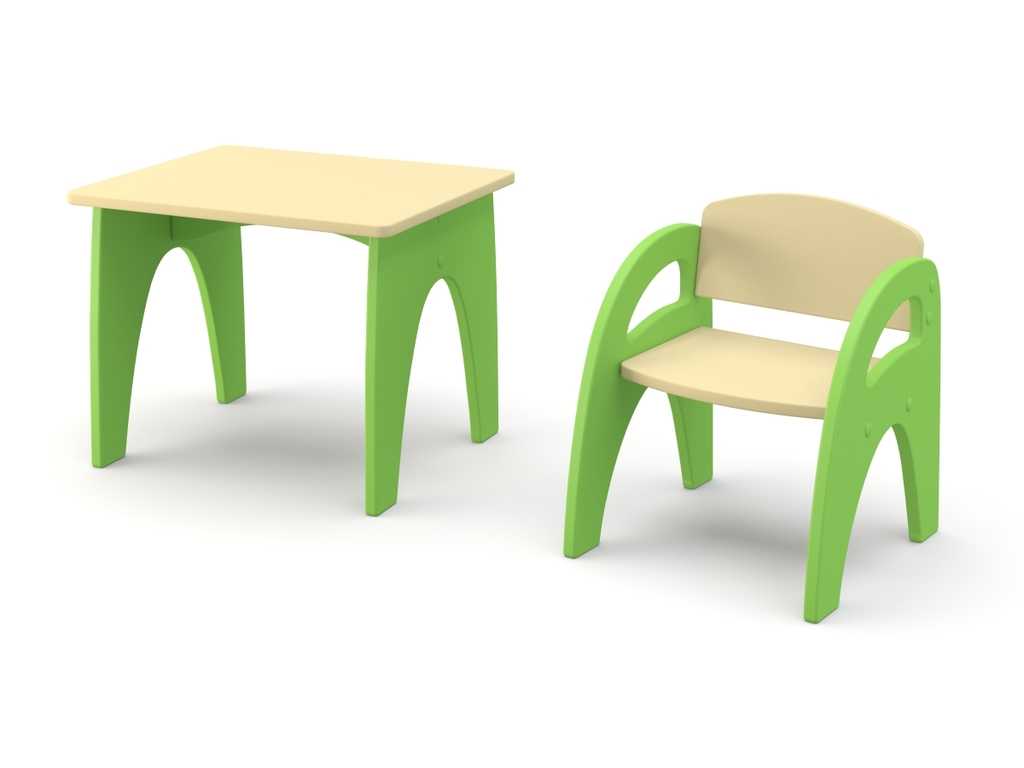 Детский столик и стульчик: деревянные, обеденные и другие варианты выбора, фото