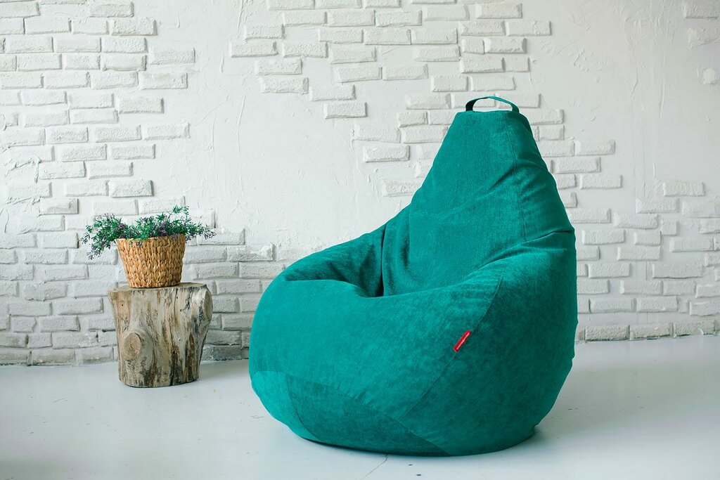 Кресло-мешок – лучшая бескаркасная мебель и основные варианты ее применения (120 фото-идей)