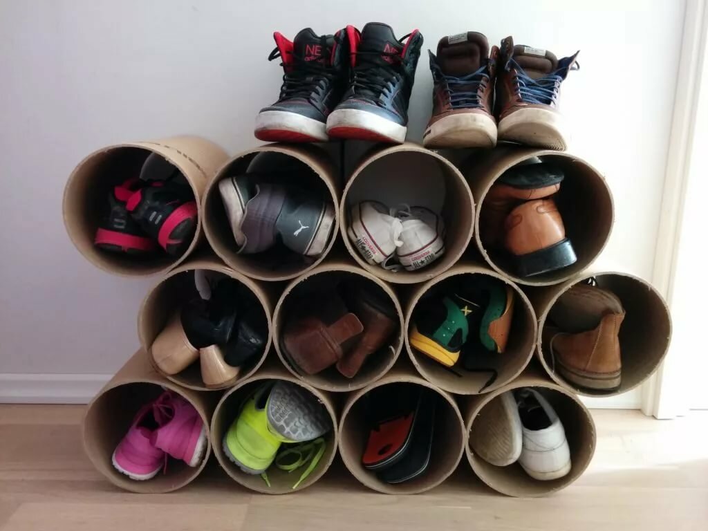 Как организовать обувь в коридоре