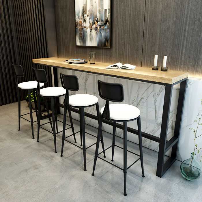 Барные стулья для кухни (52 фото): деревянные столы около барной стойки