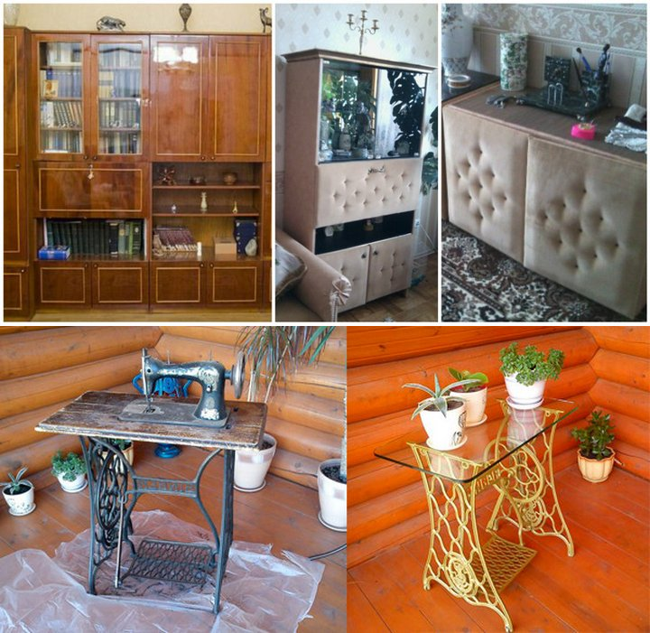 Переделка шкафа, стенки и другой старой советской мебели своими руками
