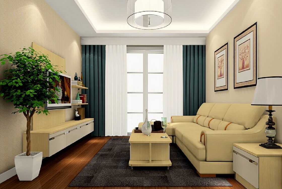 Гостиная комната 18 кв. м: дизайн в современном стиле, интерьер, реальные фото в хрущевке в двухкомнатной квартире, панельном доме, прямоугольной формы с балконом