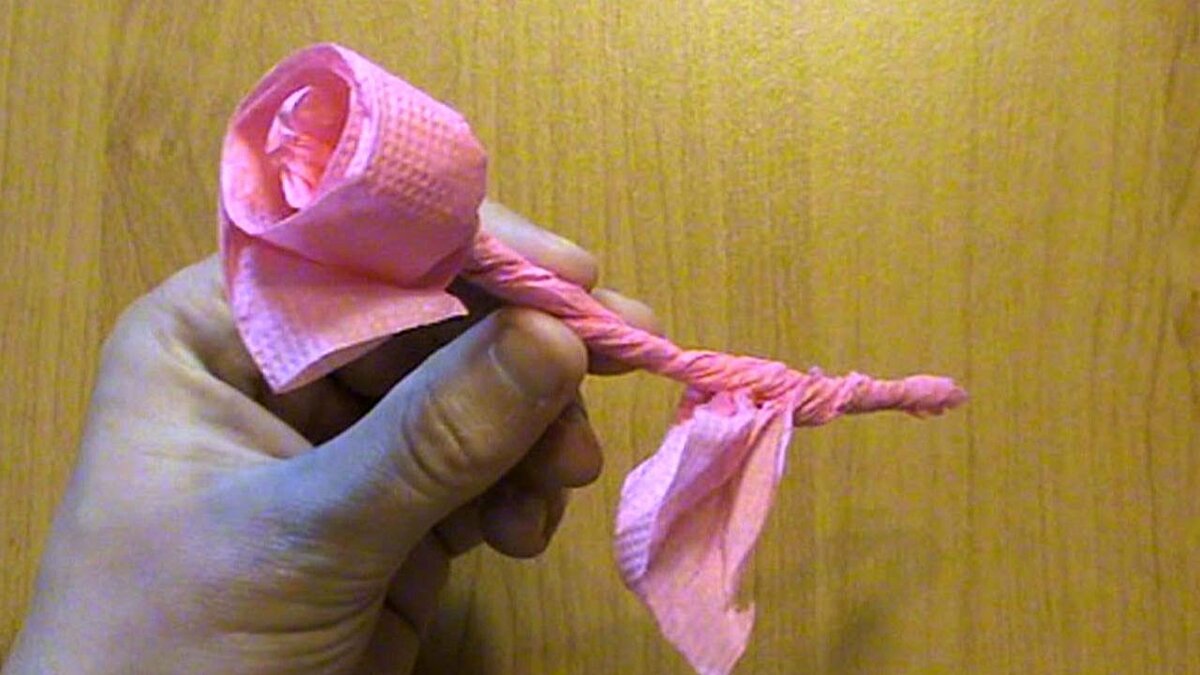 Как сделать розу из салфетки своими руками: мастер классы с пошаговыми фото и видео уроки