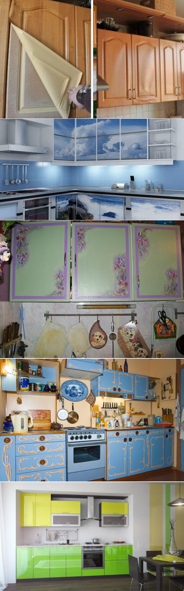 Как и чем покрасить кухонный гарнитур своими руками: фото, видео, порядок действий