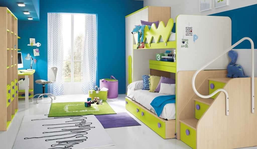 Особенности дизайна комнаты для детей разного пола