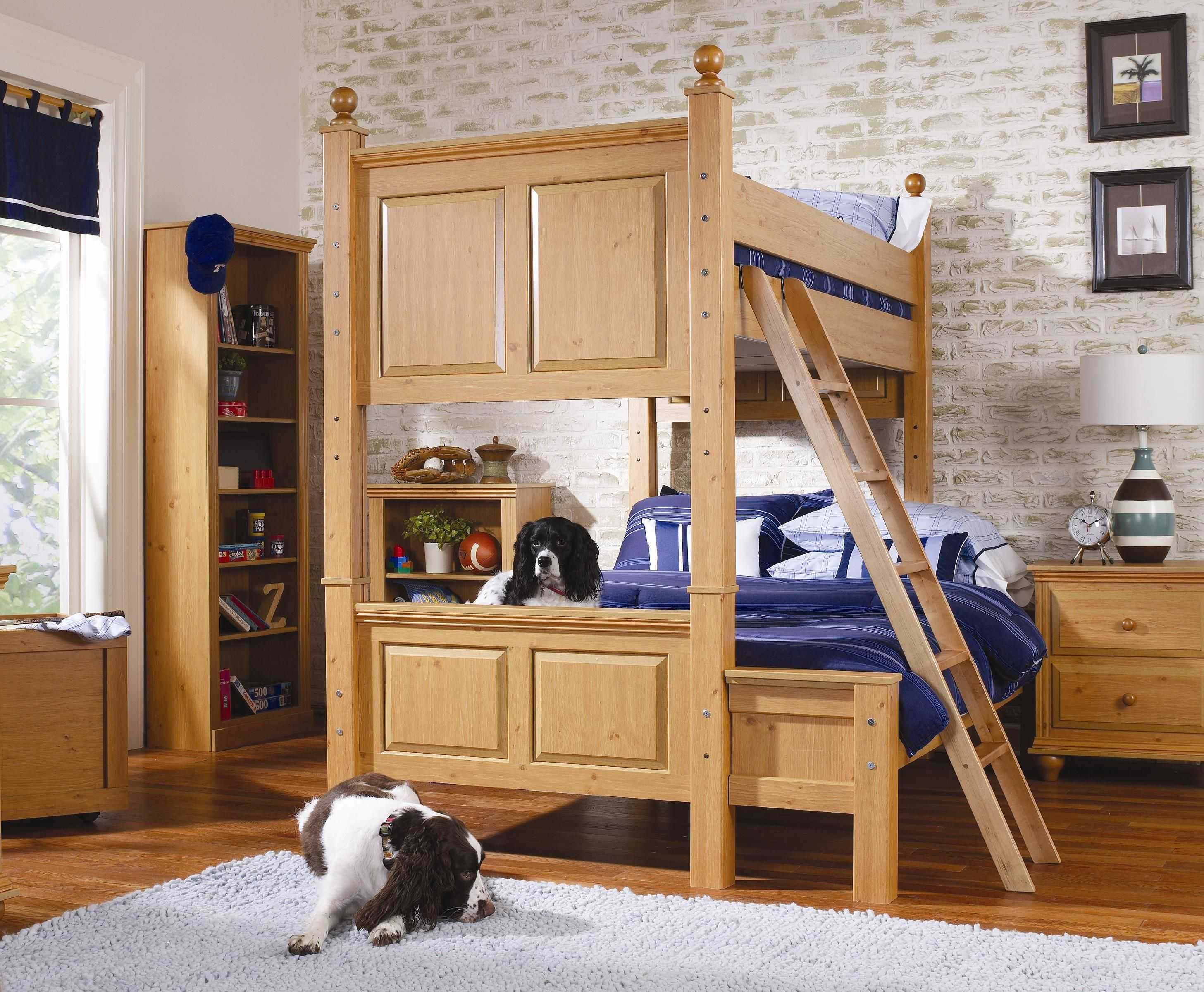 50 моделей двухъярусных кроватей для взрослых и детей и варианты оформления спален с их использованием
